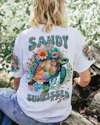 SANDY TOES SUNKISSED NOSE TURTLE WATERCOLOR ALL OVER PRINT - TLNT2306232