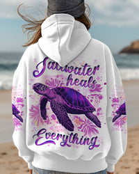 SALTWATER HEALS EVERYTHING TURTLE ALL OVER PRINT - TLNT0405254