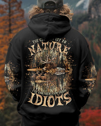 THE CLOSER I GET TO NATURE DEER HUNTING ALL OVER PRINT -  TLTR1511242