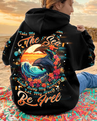 TAKE ME TO THE OCEAN DOLPHIN ALL OVER PRINT - TLNT0410234
