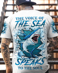 THE VOICE OF THE SEA SPEAKS TO THE SOUL SHARK ALL OVER PRINT - YHLN2407231