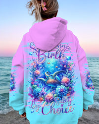 SASSY SINCE BIRTH SALTY BY CHOICE TURTLE ALL OVER PRINT - TLNT1512231