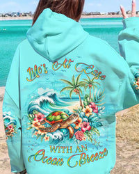 LIFE'S AT EASE WITH AN OCEAN BREEZE ALL OVER PRINT - YHLT0812234