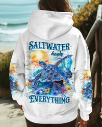 SALTWATER HEALS EVERYTHING TURTLE ALL OVER PRINT - TLNT0512241