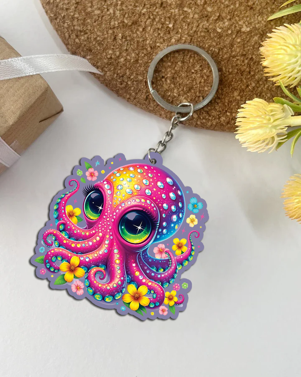 CUTE OCTOPUS ORNAMENT & KEYCHAIN - YHHN0809257
