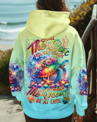 SMELL THE SEA FEEL THE BREEZE TURTLE ALL OVER PRINT - TLTR1609243