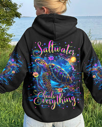 SALTWATER HEALS EVERYTHING TURTLE ALL OVER PRINT - TLNT0612241