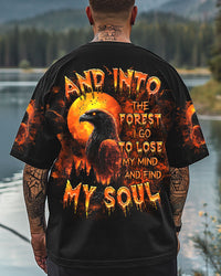 AND INTO THE FOREST I GO EAGLE  ALL OVER PRINT   - TLTR1903252