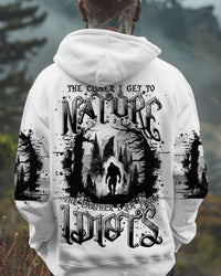 THE CLOSER I GET TO NATURE BIGFOOT ALL OVER PRINT - TLTR1409243