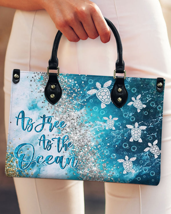 AS FREE AS THE OCEAN LEATHER HANDBAG - YHLN1811244