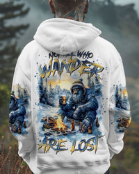 NOT ALL WHO WANDER ARE LOST BIGFOOT ALL OVER PRINT - TLTR2110241