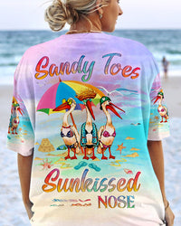 SANDY TOES SUNKISSED NOSE ALL OVER PRINT - YHLN0307231