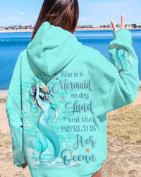 SHE IS A MERMAID ALL OVER PRINT - YHLN2809234