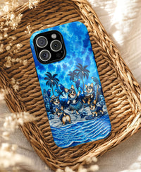 BEACH PARTY CORGI DOG PHONE CASE - TLHN24082610