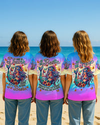 IF LOST OR DRUNK MERMAID ALL OVER PRINT  - TLNT1906254