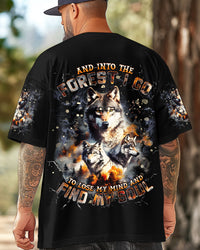 AND INTO THE FOREST I GO WOLF ALL OVER PRINT   - TLNT2701251