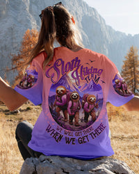 SLOTH HIKING TEAM ALL OVER PRINT - TLNO2507236