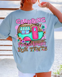 GLAMPING I'M TO BOUGEE COTTON SHIRT - TLTR1906238