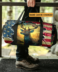 DEER FOREST AMERICAN FLAG TRAVELLING BAG - YHLT1609251
