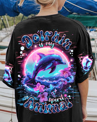 DOLPHIN IS MY SPIRIT ANIMAL ALL OVER PRINT - TLNT2002244