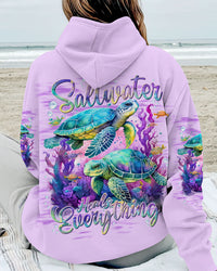 SALTWATER HEALS EVERYTHING TURTLE ALL OVER PRINT - TLNT2012231
