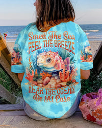 THE SEA FEEL THE BREEZE PUFFERFISH ALL OVER PRINT - TYTD2007235