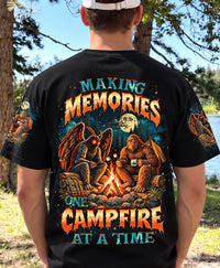 MAKING MEMORIES ONE CAMPFIRE AT A TIME BIGFOOT MOTHMAN ALL OVER PRINT - YHHN2509265
