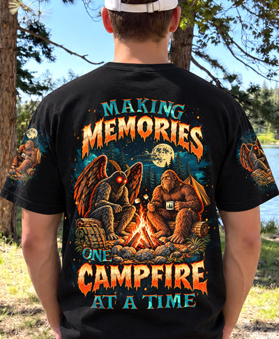 MAKING MEMORIES ONE CAMPFIRE AT A TIME BIGFOOT MOTHMAN ALL OVER PRINT - YHHN2509265