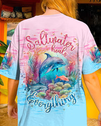 SALTWATER HEALS EVERYTHING DOLPHIN ALL OVER PRINT - TLNT3003241
