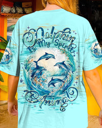 DOLPHIN IS MY SPIRIT ANIMAL ALL OVER PRINT- TLNT2503245