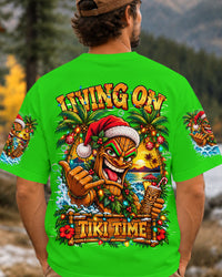 LIVING ON TIKI TIME CHRISTMAS ALL OVER PRINT - YHHN1310262