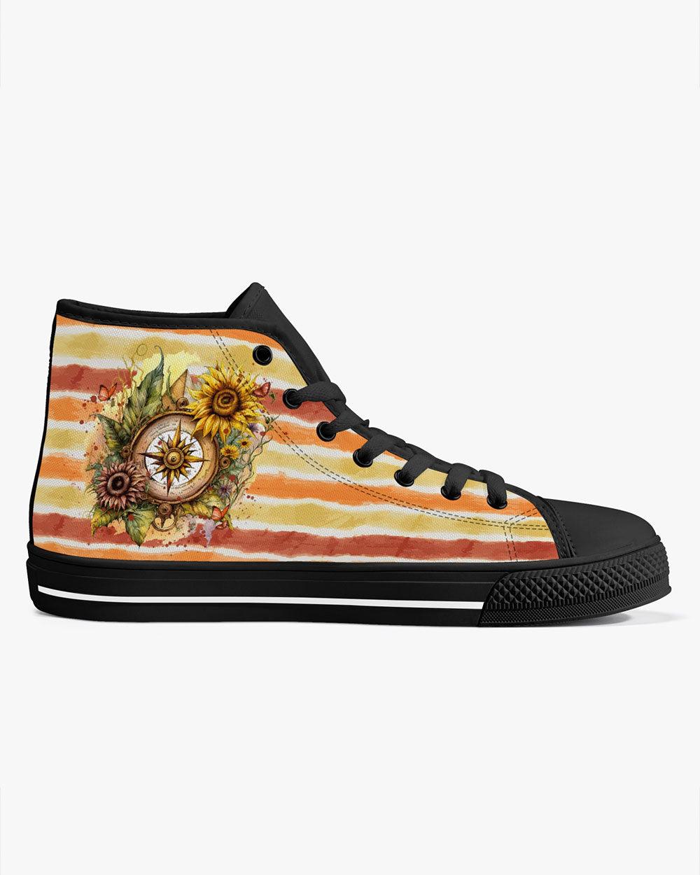 COMPASS OF YOUR SOUL HIGH TOP CANVAS SHOES - TYTM2704231