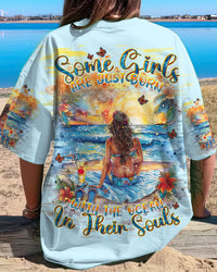 SOME GIRLS ARE JUST BORN ALL OVER PRINT - TLNT1903242
