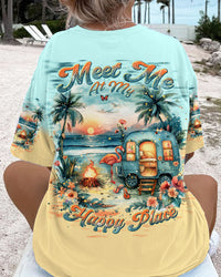 MEET ME AT MY HAPPY PLACE FLAMINGO ALL OVER PRINT - TLNT1803241