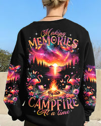 MAKING MEMORIES ONE CAMPFIRE AT A TIME FLAMINGO ALL OVER PRINT - TLTR0102241