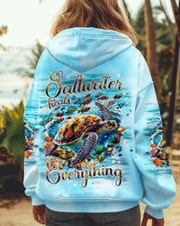 SALTWATER HEALS EVERYTHING TURTLE ALL OVER PRINT - TLNT0110241