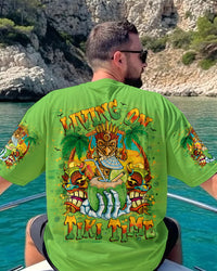 LIVING ON TIKI TIME ALL OVER PRINT - YHHN0708251