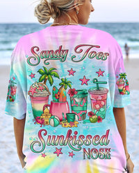 SANDY TOES SUNKISSED NOSE TIE DYE ALL OVER PRINT - YHLN1107234