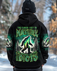 (HOT DEAL) THE CLOSER I GET TO NATURE BIGFOOT ALL OVER PRINT -  TLNT1111243