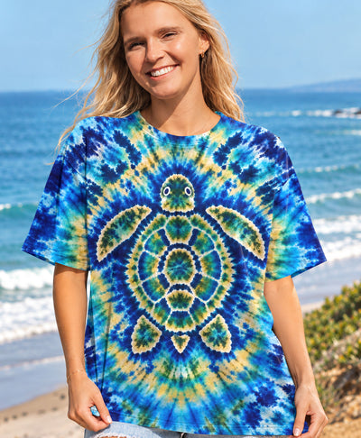 OCEAN BURST TURTLE ALL OVER PRINT - YHHN0510261