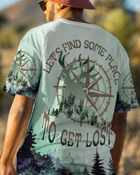 LET'S FIND SOME PLACE TO GET LOST DEER ALL OVER PRINT - TLNT0408234
