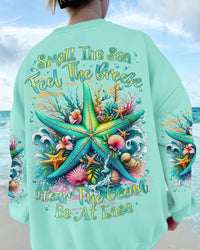 SMELL THE SEA FEEL THE BREEZE STARFISH ALL OVER PRINT - TLTR1101243