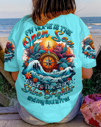 MY HOME IS THE OPEN SEA COMPASS ALL OVER PRINT - TYTD2107236