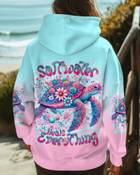 SALTWATER HEALS EVERYTHING TURTLE ALL OVER PRINT  - TLNT2110241