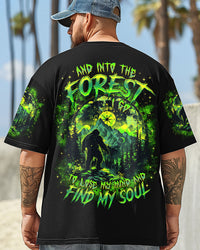 AND INTO THE FOREST I GO BIGFOOT ALL OVER PRINT   - TLTR2203252