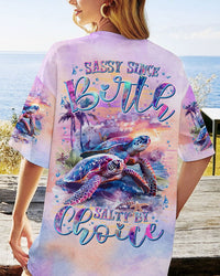 SASSY SINCE BIRTH SALTY BY CHOICE TURTLE ALL OVER PRINT - TLTR0403245