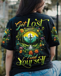 GET LOST FIND YOURSELF COMPASS ALL OVER PRINT - TLTR2306233