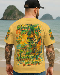 MEET ME AT MY HAPPY PLACE TURTLE ALL OVER PRINT - TLTR0908253