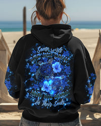 SOME GIRLS ARE JUST BORN TURLTE WATERCOLOR ALL OVER PRINT  - TLTR0502253