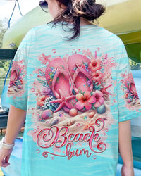 BEACH BUM FLIP FLOPS ALL OVER PRINT - TLNT2304241